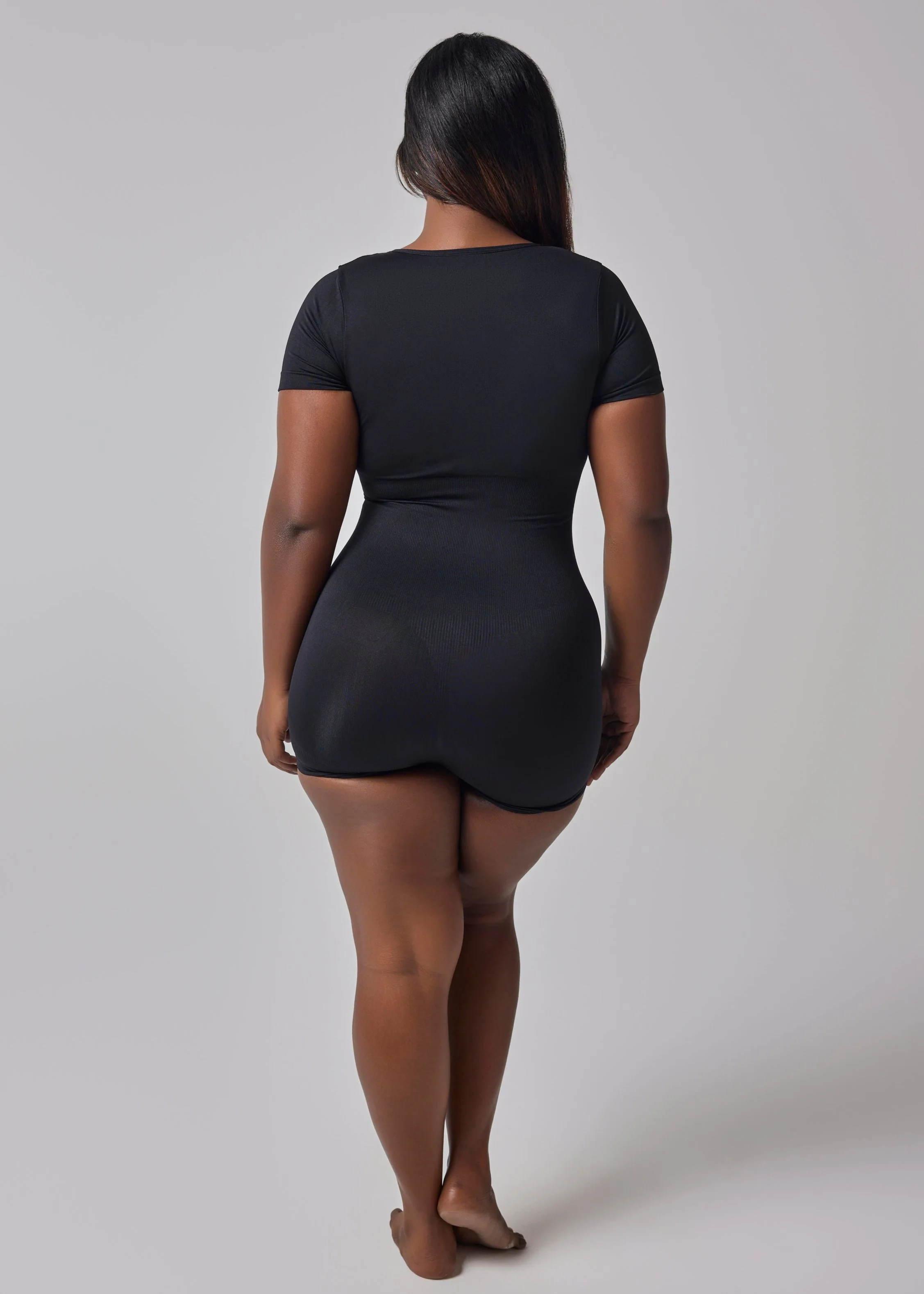 Essentials Cap Sleeves Playsuit Bodyshaper - Image 5