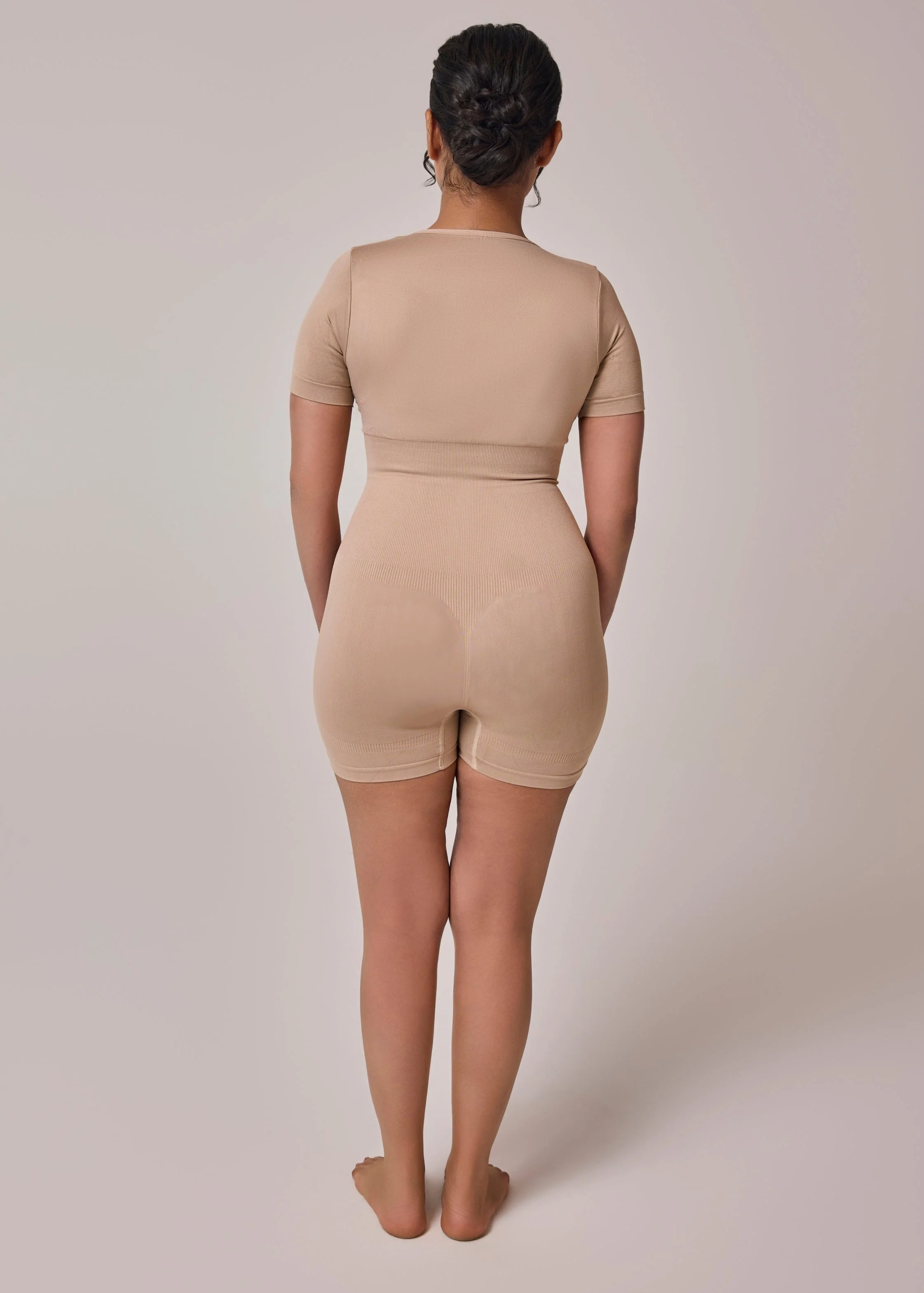 Essentials Cap Sleeves Playsuit Bodyshaper - Image 7