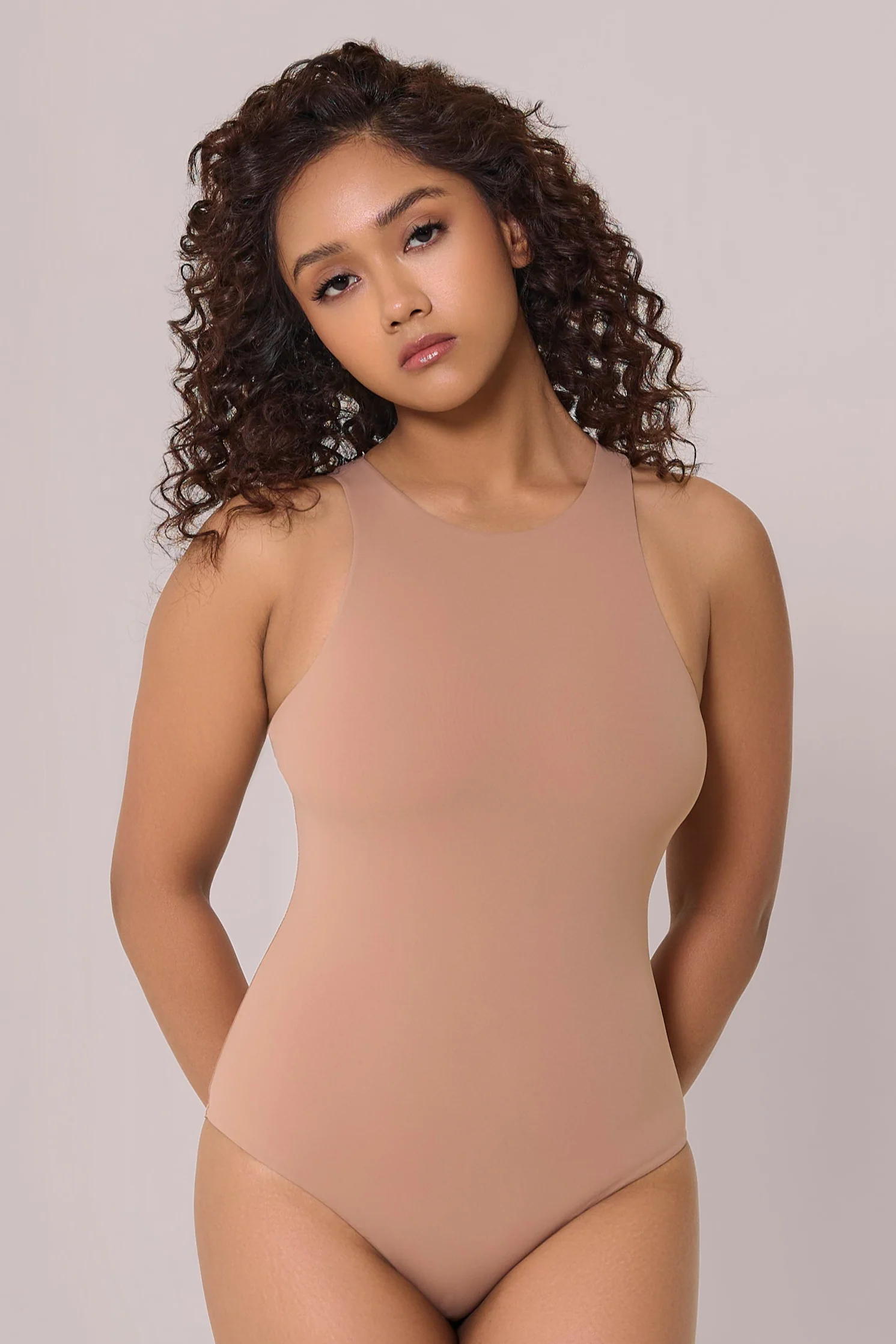 Sleeveless Bare Bodysuit - Image 3